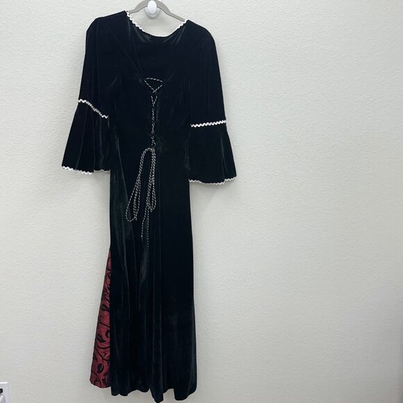 Victorian Choice Medieval Renaissance Festival Bell Sleeve Dress Womens sz Large - Picture 8 of 10